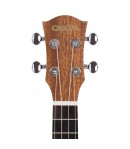 Cascha® ukulele soprano solid spruce Premium mahogany with gigbag