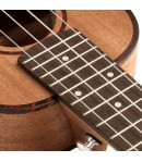 Cascha® ukulele soprano Mahogany Premium mahogany with gigbag