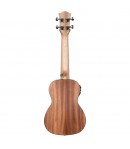 Cascha® ukulele koncertowe EQ mahoń Premium elektro-akustyk z pokrowcem