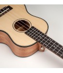 Cascha® ukulele tenorowe lity świerk Premium z pokrowcem