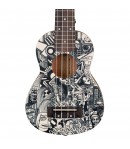 Cascha® ukulele sopranowe Art Series Sketch