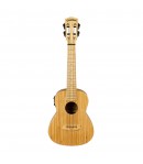 Cascha® ukulele koncertowe Bamboo Natural EQ z futerałem